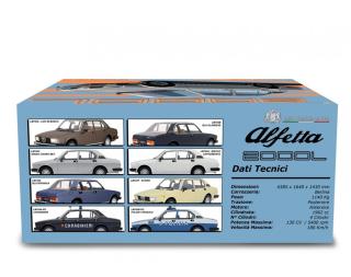 Alfa Romeo Alfetta 2.0 L 1978 Grigio Chiaro Met. Laudoracing 1:18 Resinemodell (Türen, Motorhaube... nicht zu öffnen!)